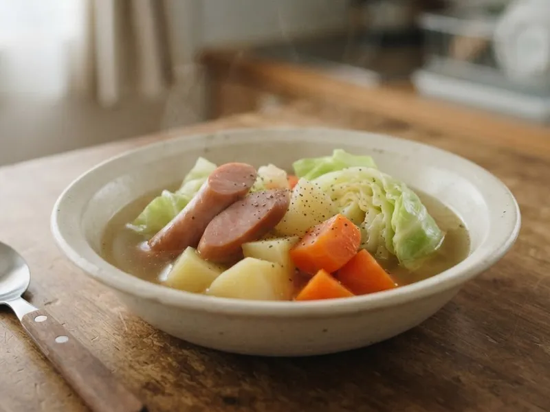 ウインナーと野菜のポトフ風コンソメ煮