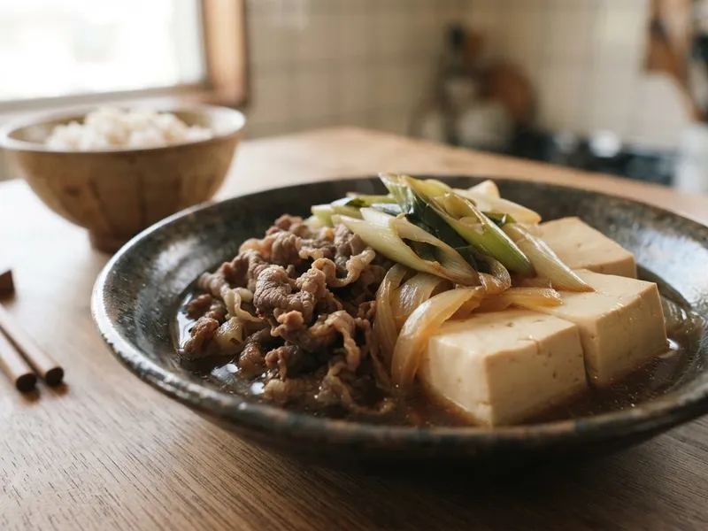 牛肉と豆腐の肉豆腐